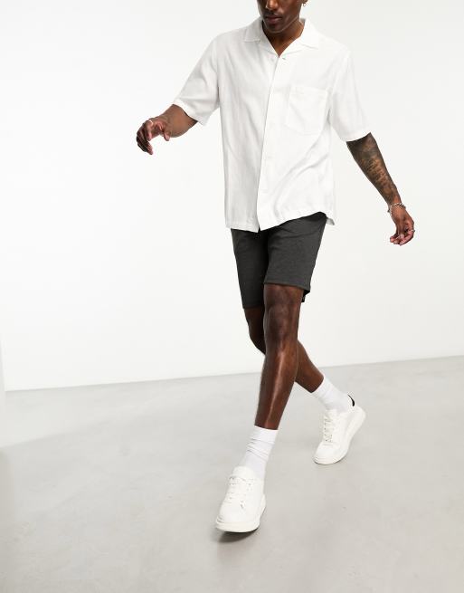 Only & Sons – Grå finshorts i jersey, 4 av 4