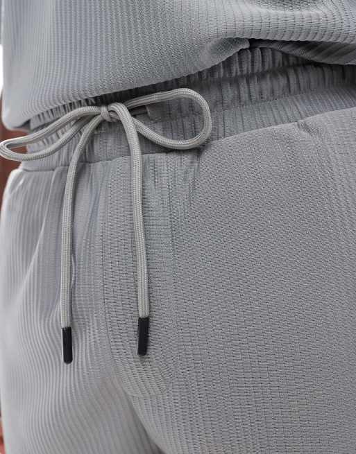Only & Sons – Grå, plisserade shorts, del av set, 3 av 5
