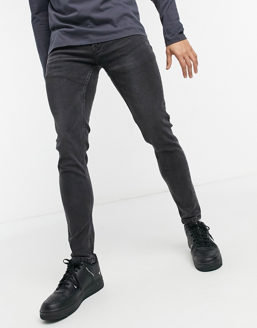 Only & Sons - Grå skinny-jeans