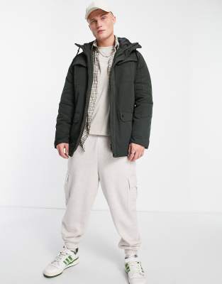 hooded parka