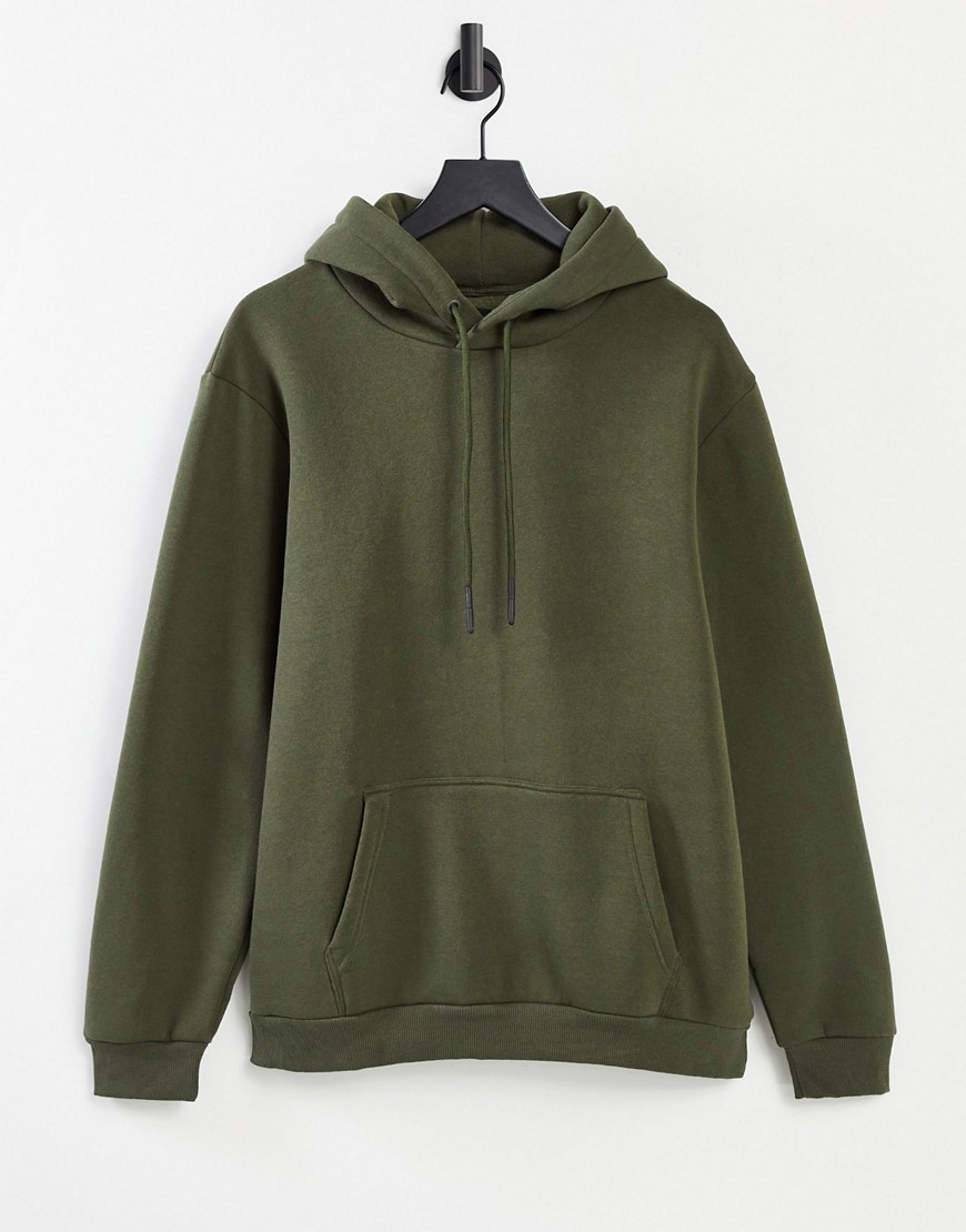 Only & Sons hoodie in khaki-Green