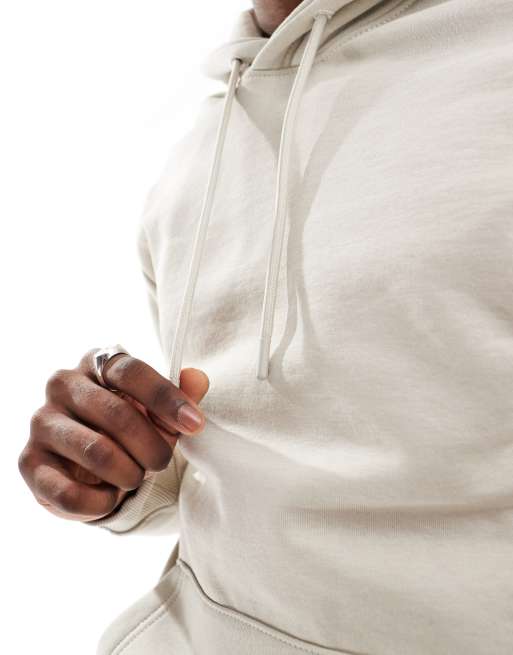 ONLY & SONS hoodie in stone, 4 of 4