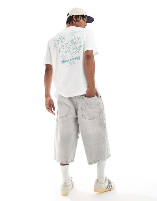ONLY & SONS - Hvid only sons T-shirt med 'Do Nothing'-print på ryggen, 3 af 4