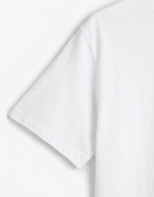 ONLY & SONS - Hvid oversized T-shirt med "Copenhagen"-print på ryggen, 8 af 9