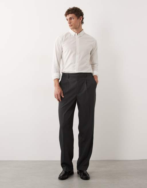 Only & Sons - Hvid slim fit-skjorte med stretch i poplin, 2 af 9