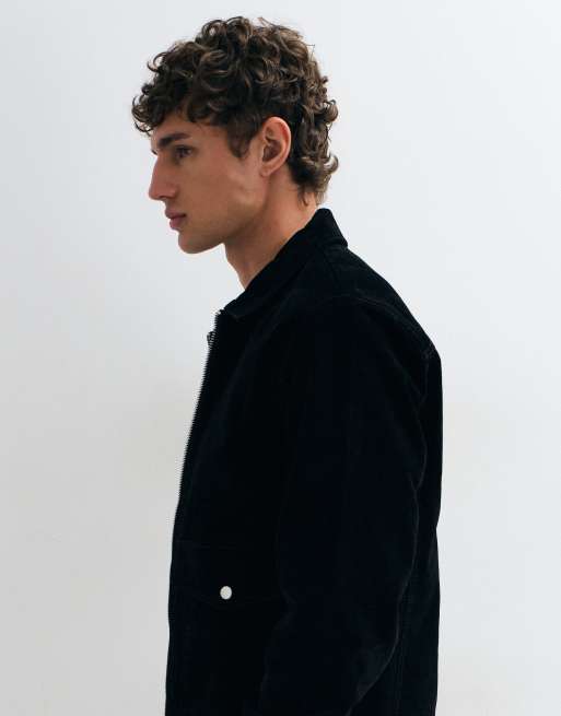ONLY & SONS jack van imitatieleer in zwart, 4 van 5