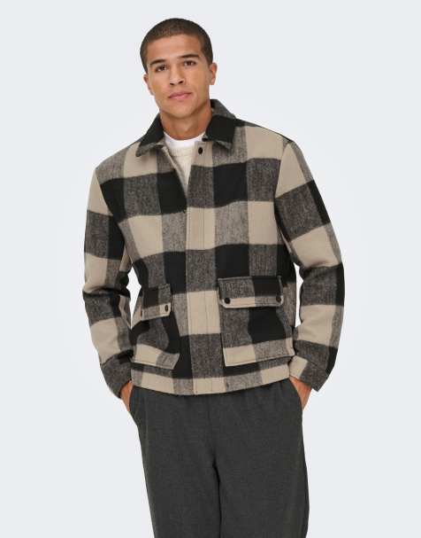 ONLY & SONS – Jacke in Silver Lining - view 1