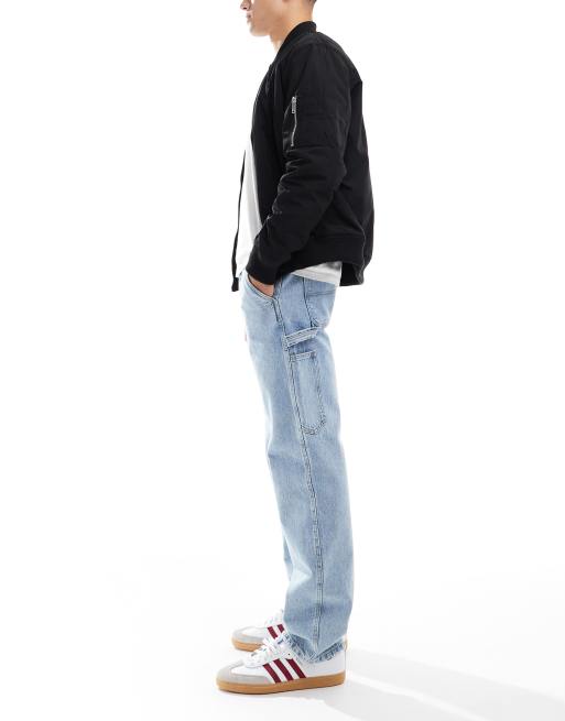 Only & Sons – Jasnoniebieskie jeansy z prostymi nogawkami w stylu lat 90., 3 z 5