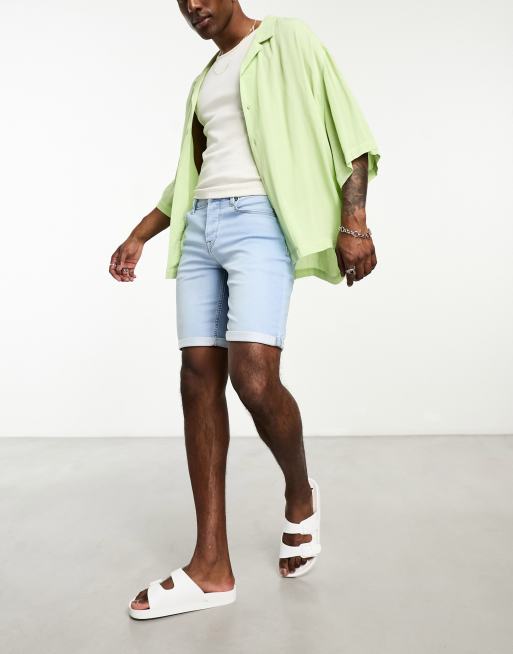 Only & Sons – Jasnoniebieskie szorty jeansowe , 2 z 4