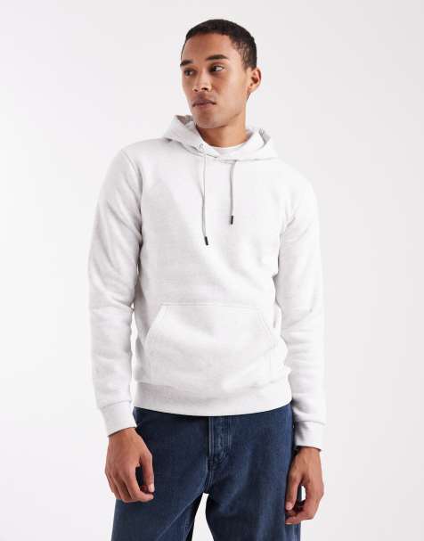 Only & Sons – Jasnoszara dopasowana bluza z kapturem - view 1