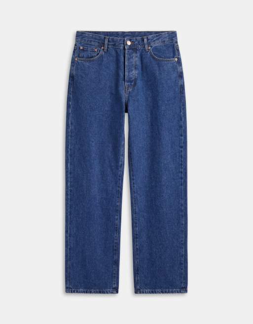 ONLY & SONS - Jean ample - Bleu foncé délavé, 6 de 9