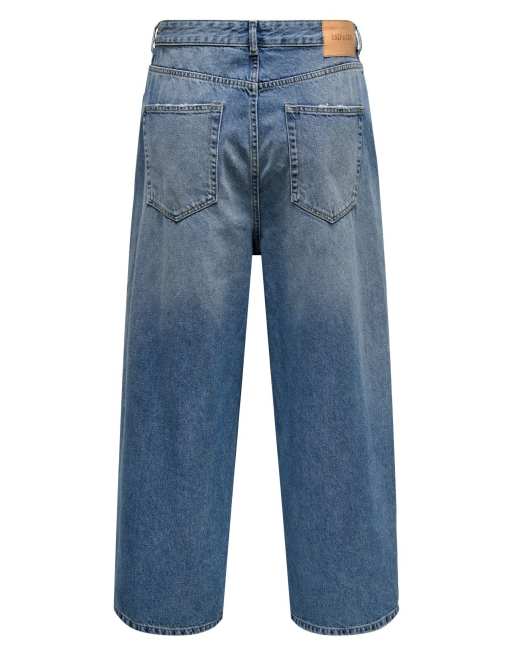 ONLY & SONS - Jeans ampi blu medio, 7 di 7