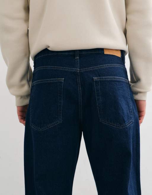 ONLY & SONS jeans coupe droite Edge en denim bleu foncé, 5 de 5