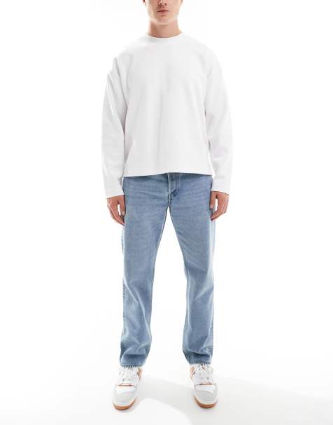 ONLY & SONS – Jeans in hellblauer Waschung mit geradem Schnitt - view 1
