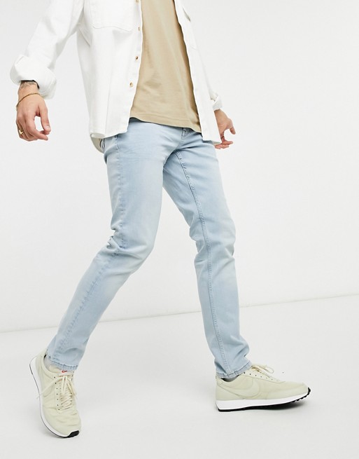 Only & Sons jeans in slim fit light blue