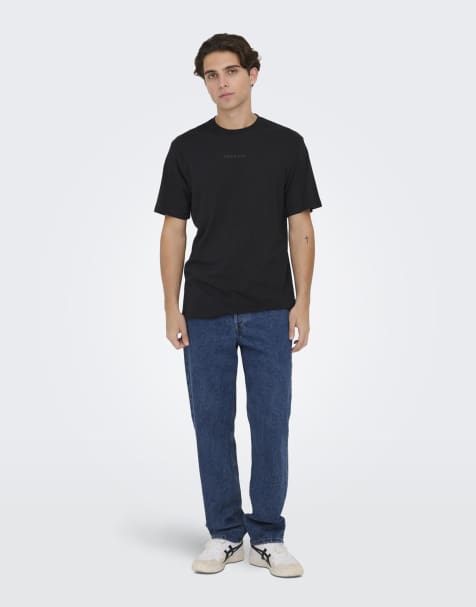 ONLY & SONS - Jeans regular fit blu medio - view 1