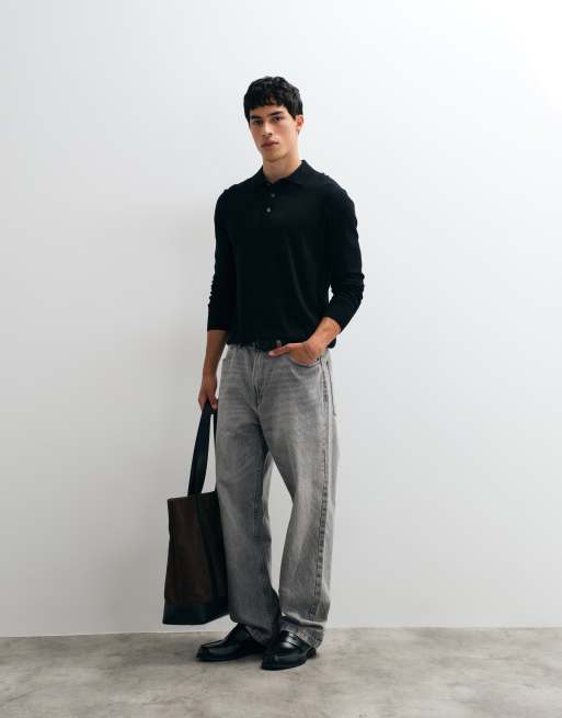ONLY & SONS - jersey de punto con cuello alto en negro, 5 de 5