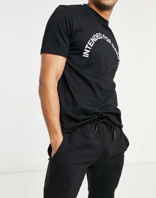 Only & Sons joggers in black, 3 of 4