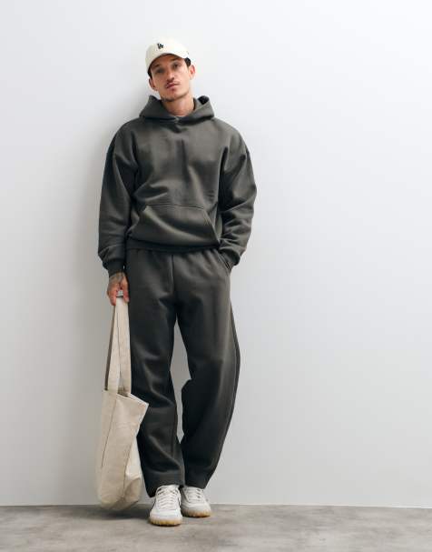 ONLY & SONS Jogginghose mit lockerem Schnitt in Dunkelgrau - view 1