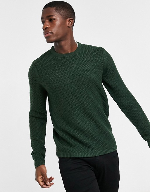 Only & Sons jumper in green
