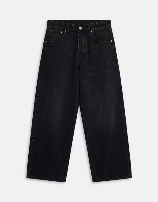 ONLY & SONS Kayce jeans barrel fit in denim nero, 6 di 14