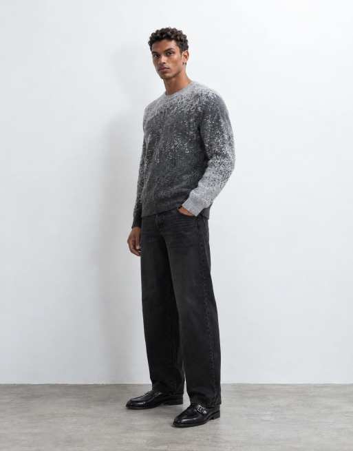 ONLY & SONS Kayce jeans barrel fit w czarnym denimie, 14 z 14