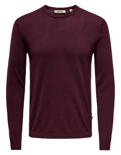ONLY & SONS Knitted pullover in port royale, 6 of 7