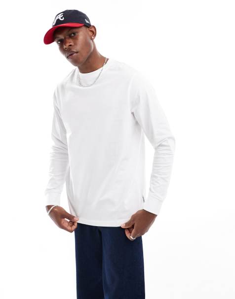 ONLY & SONS – Langärmliges T-Shirt in Weiß - view 1