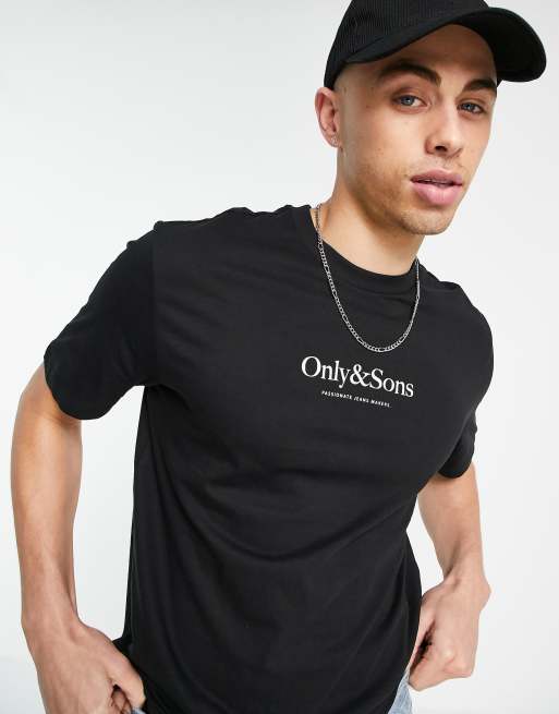 Only & Sons logo in black | ASOS