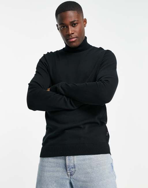 Lightweight hot sale black jumper