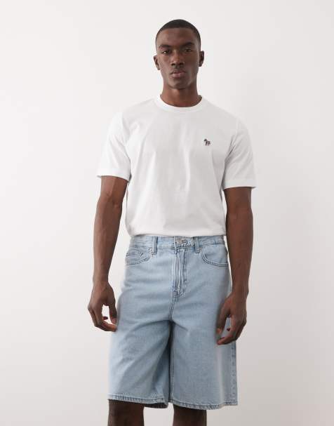 ONLY & SONS – Ljusblå, långa shorts i denim - view 1