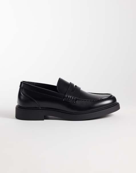 ONLY & SONS loafers in black - view 1