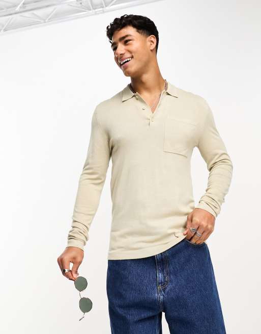 Asos clearance knitted polo