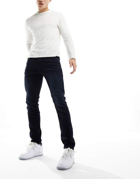 Only & Sons - Loom - Blå jeans i sort vask i slim fit - view 1