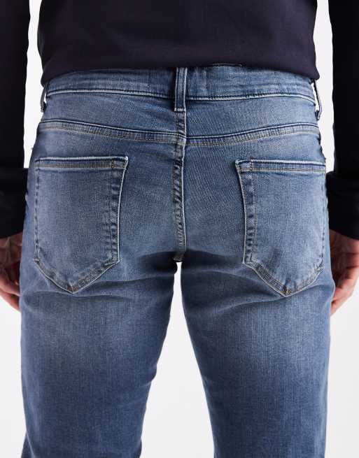 Only & Sons - Loom - Jean slim - Bleu gris délavé , 4 de 5