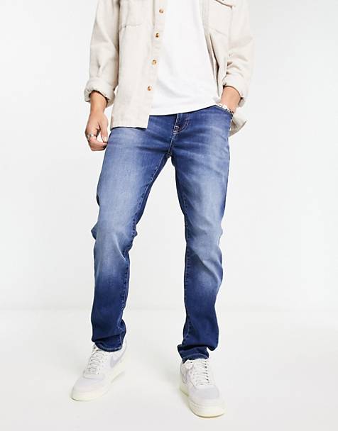 Jeans skinny con insertiAmiri in Denim da Uomo colore Arancione Uomo Abbigliamento da Jeans da Jeans skinny 