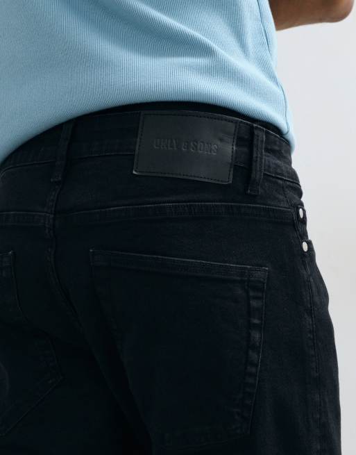 Only & Sons - Loom - Jeans slim neri, 2 di 5