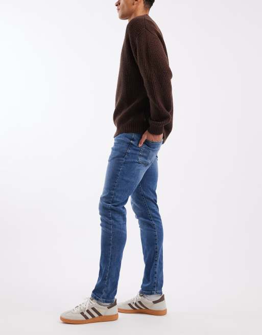 Only & Sons - Loom - Mellemvaskede slim fit-jeans, 2 af 5