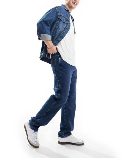 Only & Sons Loom slim fit jeans in blue grey wash - view 1