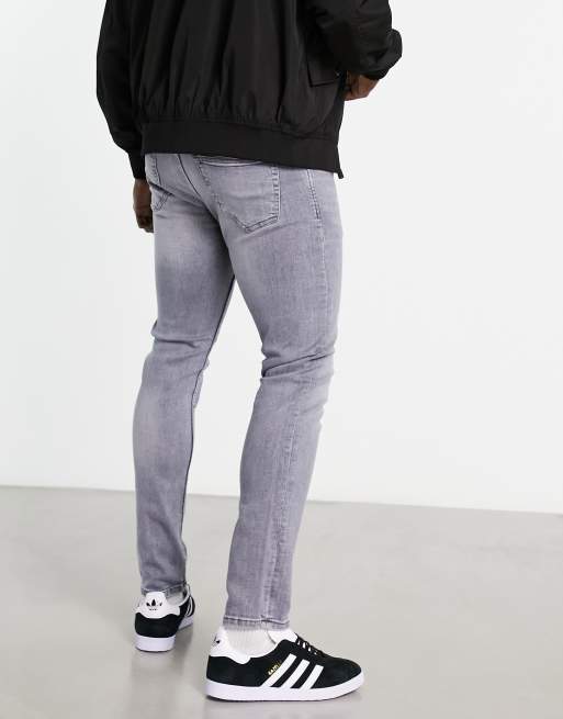 ONLY & SONS Loom slim fit jeans in grey wash, 2 of 4
