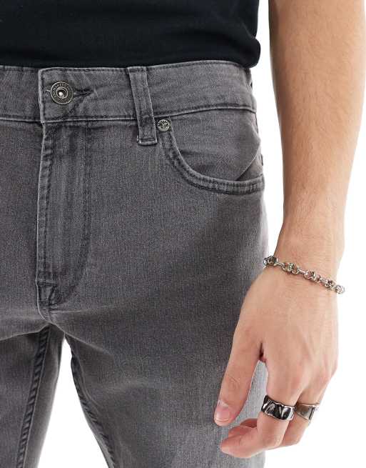 ONLY & SONS Loom slim fit jeans in grey wash, 5 of 5