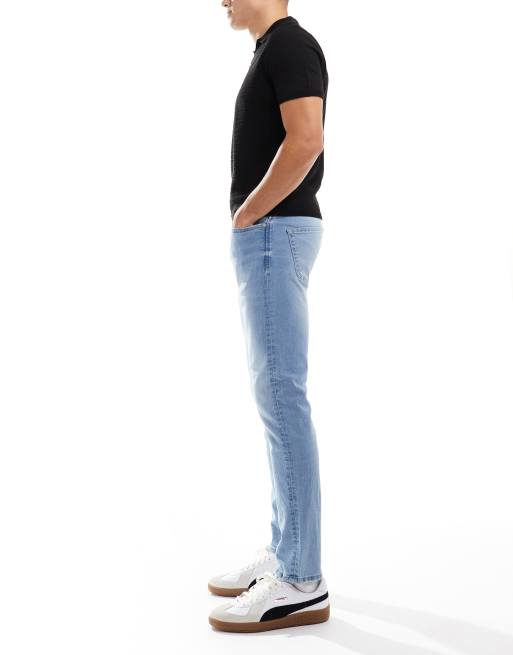 Only & Sons - Loom - Slim-fit jeans in lichte wassing, 3 van 5