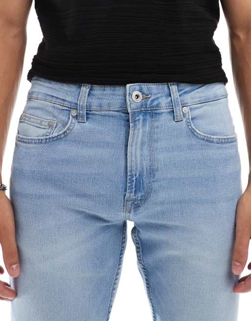 Only & Sons - Loom - Slim-fit jeans in lichte wassing, 5 van 5