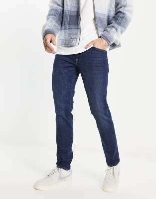 Only & Sons Loom Slim Fit Jeans In Blue