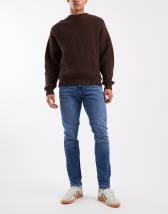 Only & Sons slim jeans in washed black