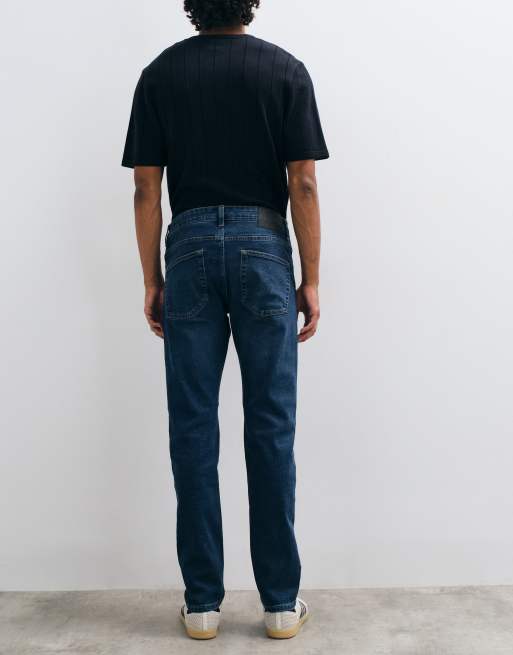 ONLY & SONS Loom slim fit jeans in rinse dark blue, 2 of 5
