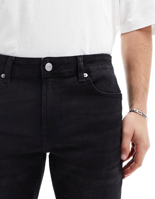 Only & Sons Loom slim fit jeans in washed black