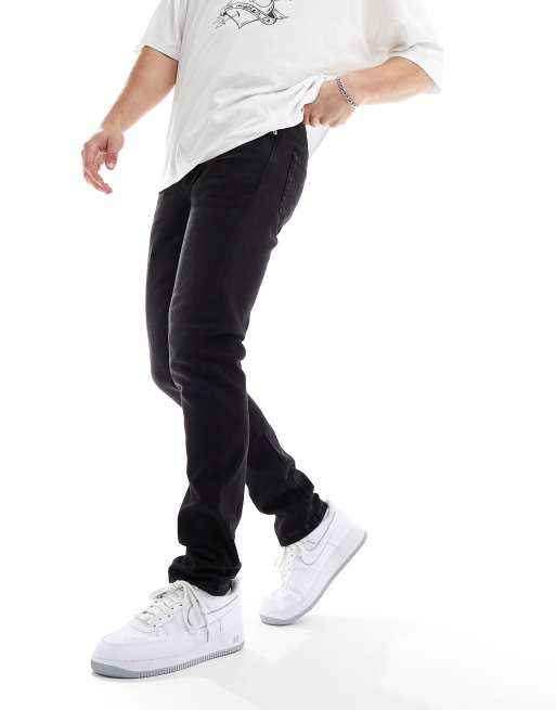 Only & Sons Loom slim fit jeans in washed black