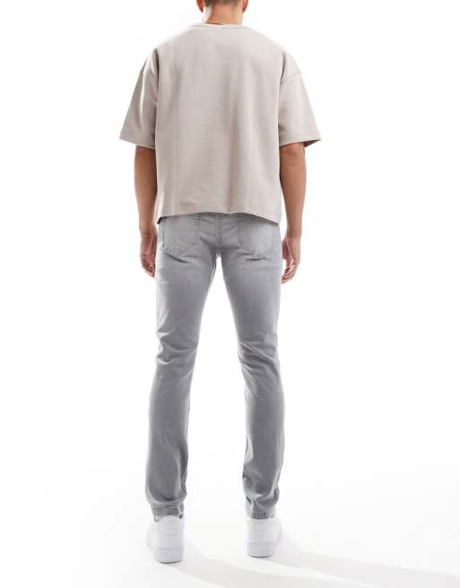ONLY & SONS Loom slim fit jeans in washed grey, 2 of 5