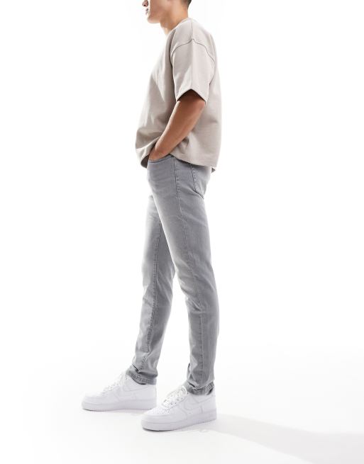 ONLY & SONS Loom slim fit jeans in washed grey, 3 of 5